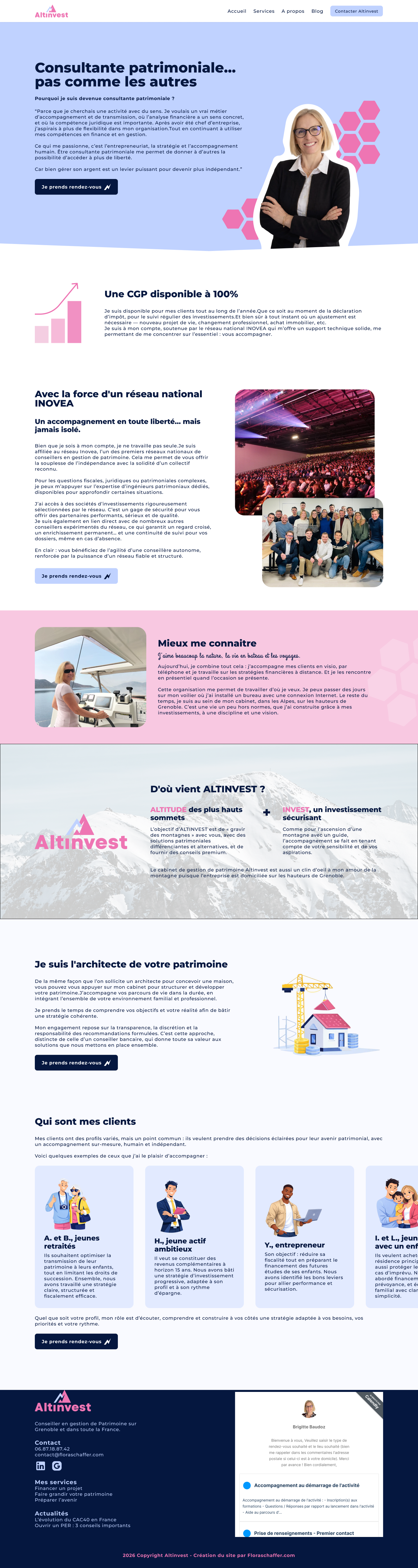 Projet page à propos